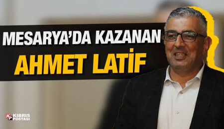 Mesarya’da kazanan Ahmet Latif