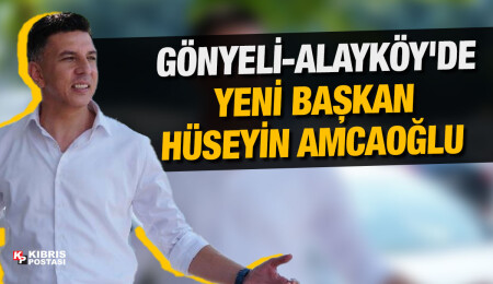 Gönyeli-Alayköy Belediye başkanlığını Hüseyin Amcaoğlu kazandı
