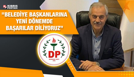 DP, tek adayları Tatlısu Belediye Başkanı Orçan’ın seçimi kazanmasından mutlu olduklarını açıkladı