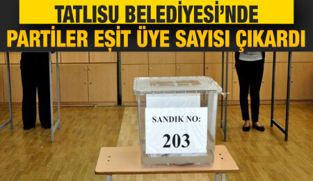 Tatlısu Belediyesi’nde DP, YDP ve UBP 2’şer meclis üyesi çıkardı