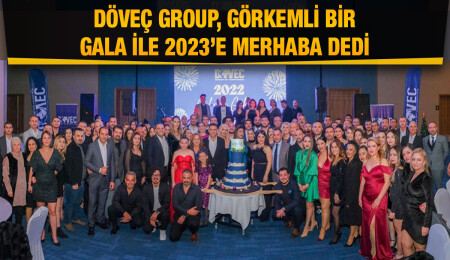 Döveç ailesi, tüm grup şirketleriyle yeni yıla merhaba dedi