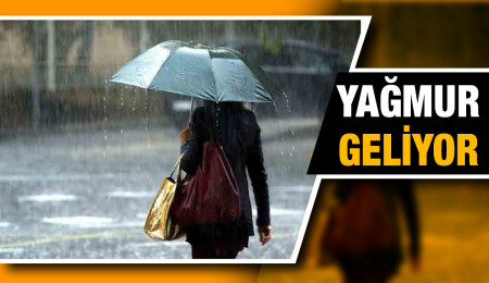 Yağmurlu hava geliyor