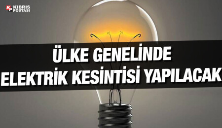 Dikkat! Ülke genelinde elektrik kesintisi