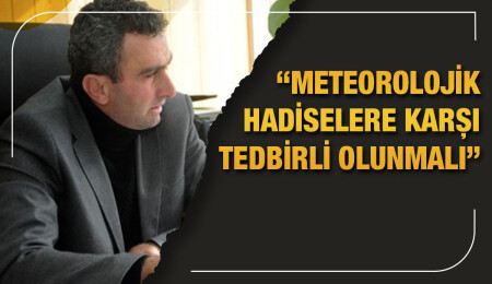 Meteoroloji Dairesi Müdürü Buran, akşam 21.00’e kadar etkili olacak yağışlar konusunda uyardı