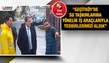 Sinan Güneş: Çatalköy'de 2 iş yerinin deposunu su bastı