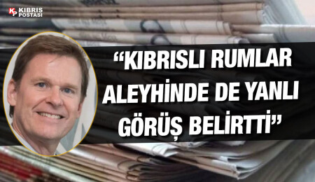 Rum Dışişleri Bakanlığı, Colin Stewart’ın söyledikleri yüzünden BM’den izahat istedi