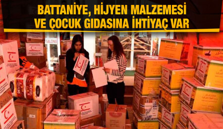 Lefkoşa’dan depremzedeler için 74 tır yardım gönderildi