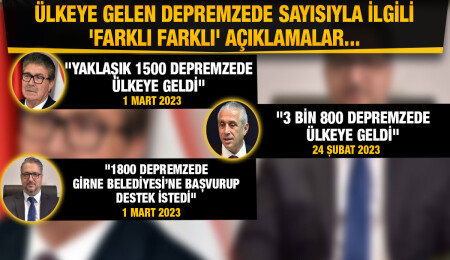 Ülkeye gelen depremzedelerin sayısıyla ilgili birbirinden farklı açıklamalar yapıldı...