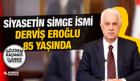 3. Cumhurbaşkanı Eroğlu bugün 85 yaşında