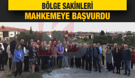Ozanköy-Bellapais sakinleri ‘Fransız okulu’na karşı