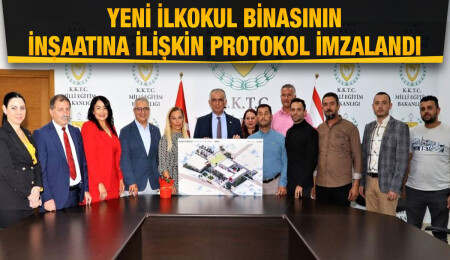 Haspolat Gülen Tüfekçi İlkokulu için imzalar atıldı