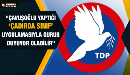 TDP’den “çadır sınıf” eleştirisi: Kamusal eğitimde gelinen nokta utanç verici