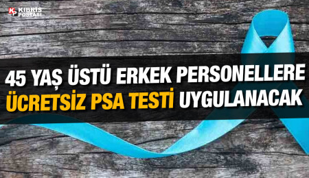 Gazimağusa Belediyesi'nde yarın ücretsiz PSA testi yapılacak