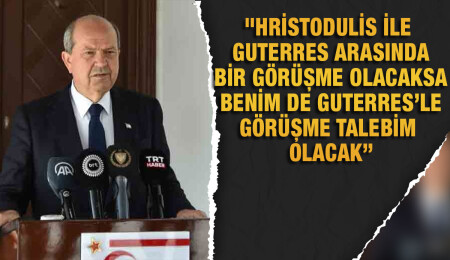 Cumhurbaşkanı Tatar: Hristodulis’in AB ülkesi devlet başkanıyla görüşmeler yapması Kıbrıslı Türkler’e yönelik haksızlık