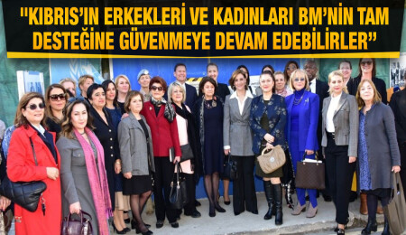 Rosemary DiCarlo, Colin Stewart ile ‘Kapsayıcı Diplomasi: Kadınların Kıbrıs Müzakerelerindeki Katılımı’ adlı fotoğraf sergisinin açılışına katıldı