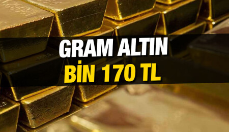 Gram altın 6 haftanın zirvesinde