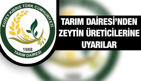 Zeytin üreticilerine, halkalı leke hastalığı ve zeytin pamuklu biti hakkında uyarı