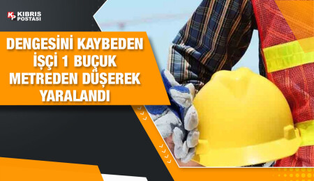 Tuzla’da iş kazası: İnşaat iskelesinden düşen işçi yaralandı