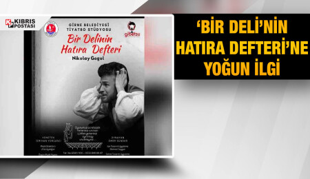 ‘Bir Deli’nin Hatıra Defteri’ 27 ve 31 Mart’ta oynanacak