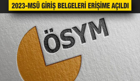 MSÜ Askeri Öğrenci Aday Belirleme Sınavı'na giriş belgeleri erişime açıldı