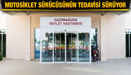 Yeşilköy - Yenirenköy ana yolu üzerindeki kazada motosiklet sürücüsü yaralandı