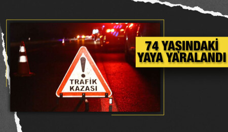 Gazimağusa’da kaza: 74 yaşındaki yaya yaralandı