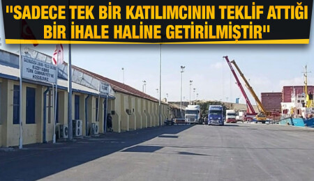 Gazimağusa Limanı’ndaki işçilik hizmetleri ihalesine ilişkin hukuki mücadele başlatılacak