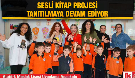 Limasol Bankası, Sesli Kitap Projesi’ni Atatürk Meslek Lisesi Uygulama Anaokulu’nda tanıttı