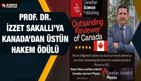 DAÜ Öğretim Üyesi Prof. Dr. İzzet Sakallı’ya Kanada’dan üstün hakem ödülü