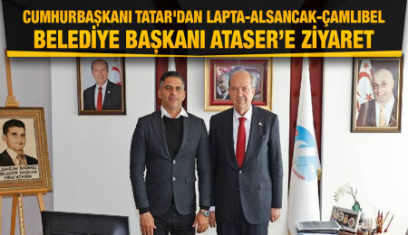 Ersin Tatar: Lapta-Alsancak-Çamlıbel bölgesi ülke turizminin potansiyel cazibe merkezidir