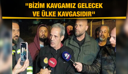 EL-SEN Başkanı Çağlayan Cesurer, Teknecik'te açıklama yaptı: Geldikleri gibi gidecekler
