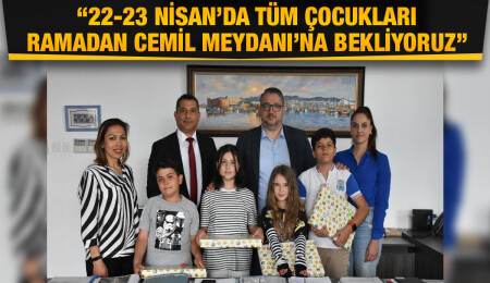 23 Nisan kutlamaları… Murat Şenkul makamını çocuklara devretti