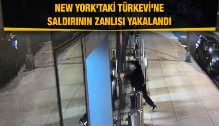 New York'taki Türkevi’ne levyeyle saldıran zanlı Amerikan polisince yakalandı
