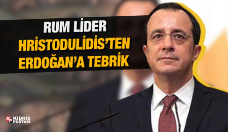 Nikos Hristodulidis, Recep Tayyip Erdoğan'ı tebrik etti