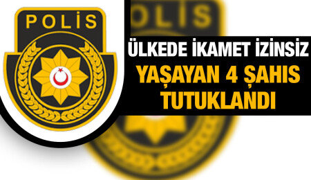 Güzelyurt’ta denetimler sırasında 4 kişinin ülkede ikamet izinsiz kaldığı tespit edildi