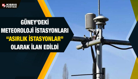 Güney Kıbrıs'ta asırlık 14 meteoroloji istasyonu var