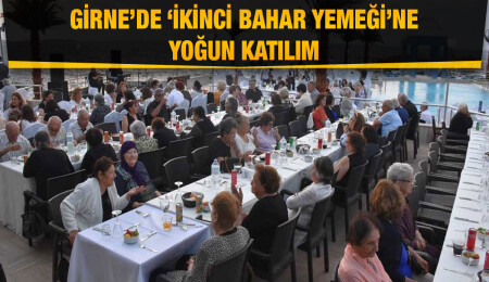 Girne Belediyesi “İkinci Bahar Yemeği” düzenledi