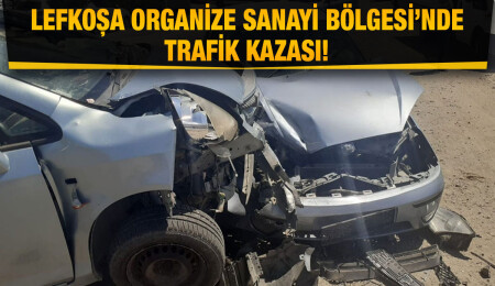 Lefkoşa’da trafik kazası: Bir kişi ağır yaralandı, olay yerinden kaçan araç sürücüsü ise aranıyor