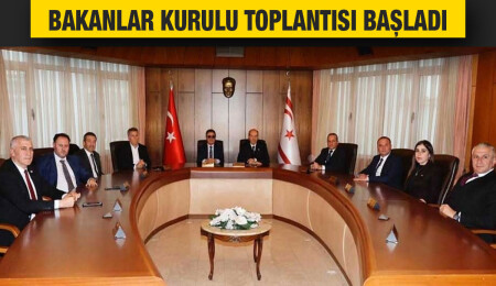 Bakanlar Kurulu, Cumhurbaşkanı Tatar başkanlığında toplandı