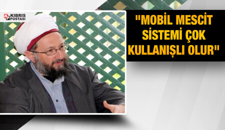 Şakir Alemdar: Mescide çok ihtiyaç varsa 'mobil mescit' yapılsın