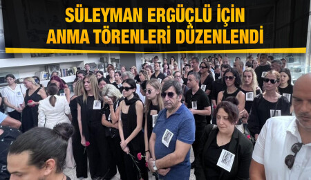 Süleyman Ergüçlü için BRTK’da ve Kıbrıs Gazetesi'nde tören düzenlendi
