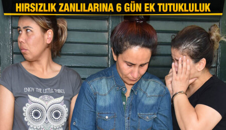 Çalıştıkları marketten parasını ödemeden eşya alan zanlılara 6 gün daha ek tutukluluk verildi