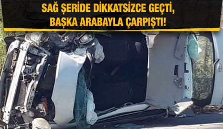 Lefkoşa - Güzelyurt ana yolunda trafik kazası: 3 kişi yaralandı