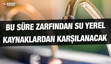 Alsancak bölgesine yarından itibaren 3 gün boyunca su verilemeyecek