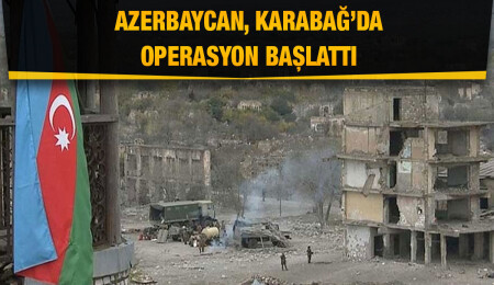 Azerbaycan Savunma Bakanlığı: Karabağ'da antiterör operasyonu başlatıldı