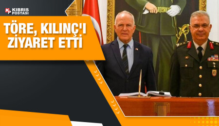 Meclisi Başkanı Zorlu Töre, Tümgeneral Sebahattin Kılınç’a makam ziyaretinde bulundu