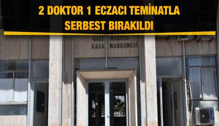 Gazimağusa’da mahkemeye çıkarılan sahte reçete zanlıları teminatla serbest kaldı