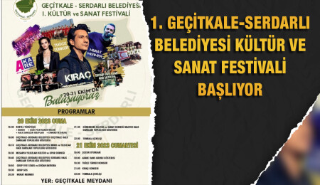 1. Geçitkale-Serdarlı Belediyesi Kültür ve Sanat Festivali’nde Kıraç sahne alacak