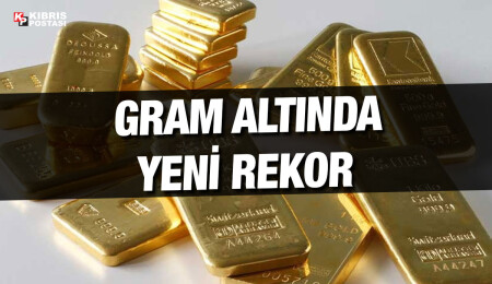 Gram altın bin 808 TL ile yeni tarihi zirvesini gördü
