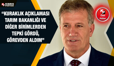 Kuraklık açıklaması Raif İlker Buran’ı görevinden etti!